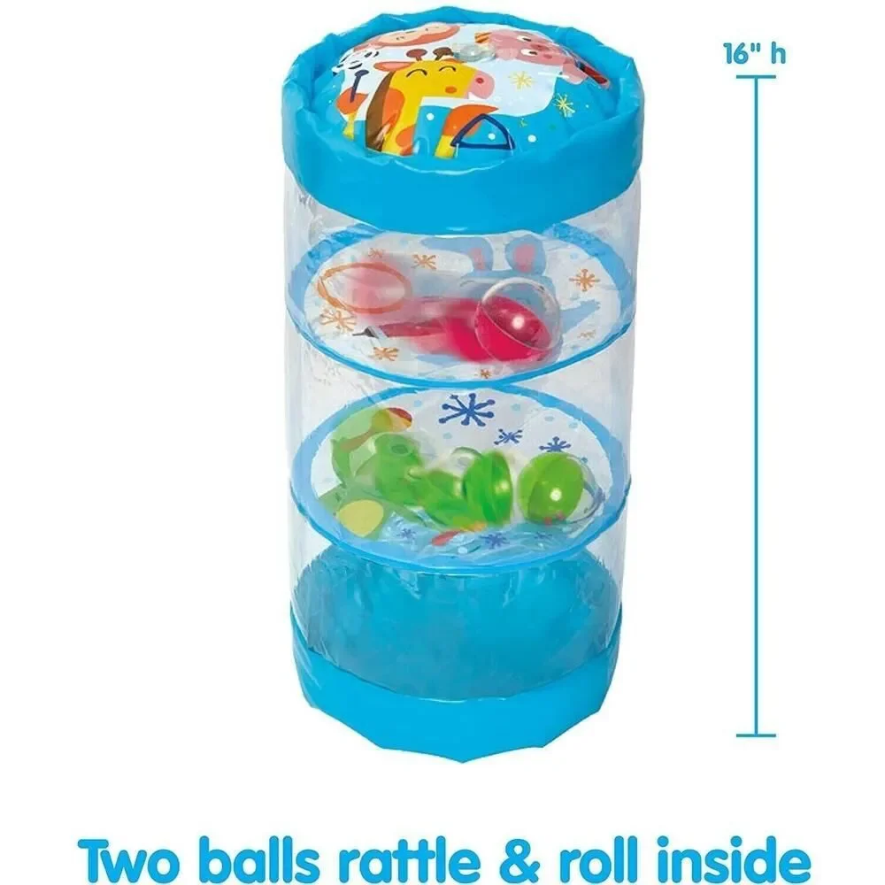 Kidoozie Animal Friends Jumbo Roller Inflatable Tummy Time Play Toy NEW 6-18 M